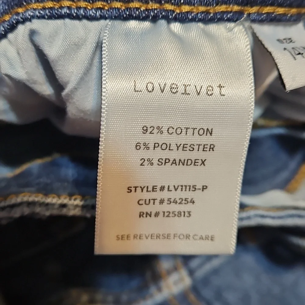 Women's Blue Ankle Cropped Jeans - Picture 10 of 12